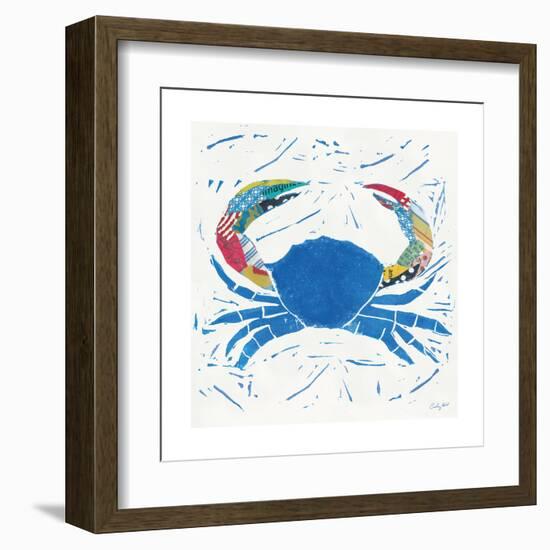 Sea Creature Crab Color-Courtney Prahl-Framed Art Print