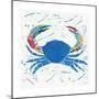 Sea Creature Crab Color-Courtney Prahl-Mounted Premium Giclee Print