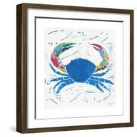 Sea Creature Crab Color-Courtney Prahl-Framed Art Print