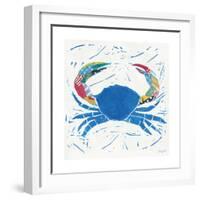 Sea Creature Crab Color-Courtney Prahl-Framed Art Print