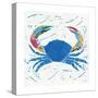 Sea Creature Crab Color-Courtney Prahl-Stretched Canvas