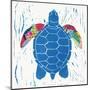 Sea Creature Turtle Color-Courtney Prahl-Mounted Art Print