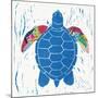 Sea Creature Turtle Color-Courtney Prahl-Mounted Art Print