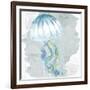 Sea Creatures 1-Kimberly Allen-Framed Art Print