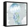 Sea Creatures 1-Kimberly Allen-Framed Stretched Canvas