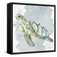 Sea Creatures 3-Kimberly Allen-Framed Stretched Canvas