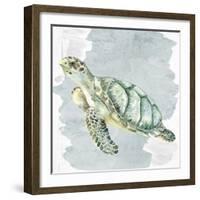 Sea Creatures 3-Kimberly Allen-Framed Art Print