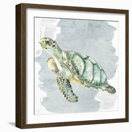 Sea Creatures 3-Kimberly Allen-Framed Art Print