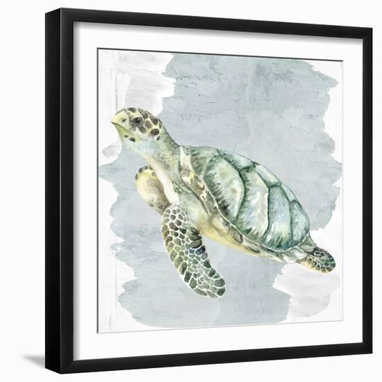 Sea Creatures 3-Kimberly Allen-Framed Art Print