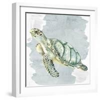 Sea Creatures 3-Kimberly Allen-Framed Art Print