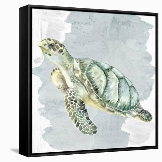 Sea Creatures 3-Kimberly Allen-Framed Stretched Canvas