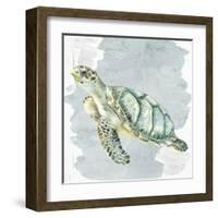 Sea Creatures 3-Kimberly Allen-Framed Art Print