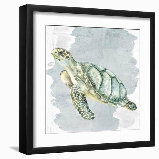 Sea Creatures 3-Kimberly Allen-Framed Art Print