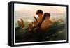 Sea Creatures-Wilhelm Kray-Framed Stretched Canvas