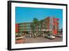 Sea Dip Motel-null-Framed Art Print