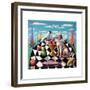 Sea Dog-PJ Crook-Framed Giclee Print