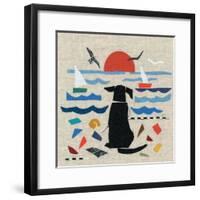 Sea Dog-Jenny Frean-Framed Giclee Print