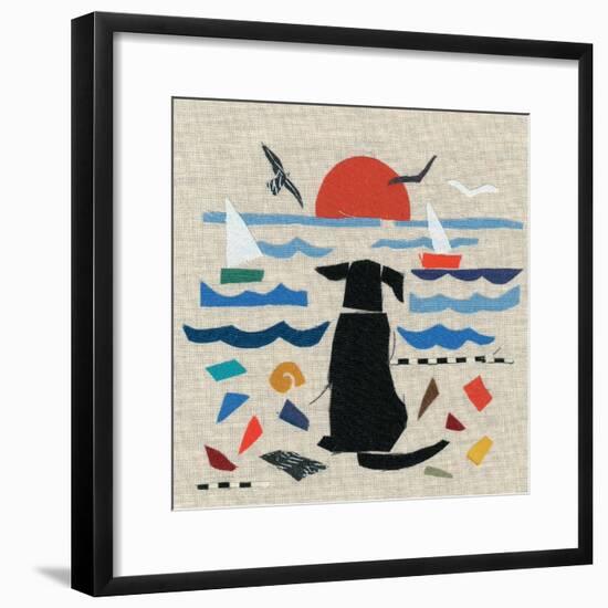 Sea Dog-Jenny Frean-Framed Giclee Print