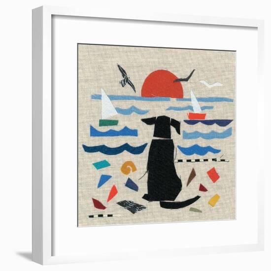 Sea Dog-Jenny Frean-Framed Giclee Print