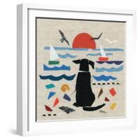 Sea Dog-Jenny Frean-Framed Giclee Print