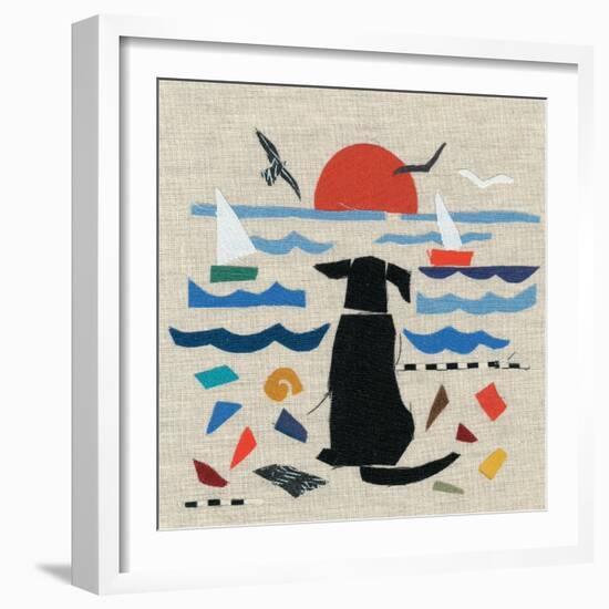 Sea Dog-Jenny Frean-Framed Giclee Print