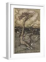 Sea Dragon-Arthur Rackham-Framed Photographic Print