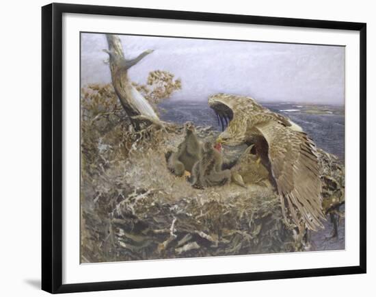 Sea Eagle's Nest, 1907-Bruno Andreas Liljefors-Framed Giclee Print