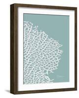 Sea Fan 3-Albert Koetsier-Framed Art Print