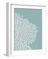 Sea Fan 3-Albert Koetsier-Framed Art Print