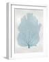 Sea Fan Aqua I-Melonie Miller-Framed Art Print