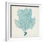 Sea Fan III-Vision Studio-Framed Art Print