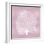 Sea Fan on Pink Blush II-Melonie Miller-Framed Art Print