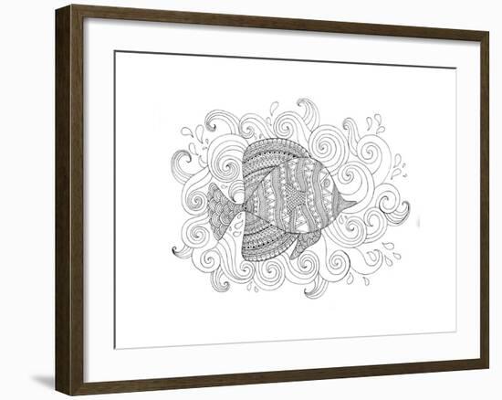 Sea Fish 1-Neeti Goswami-Framed Art Print