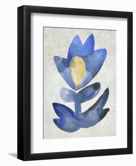 Sea Flower IX-Chariklia Zarris-Framed Art Print