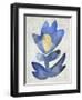 Sea Flower IX-Chariklia Zarris-Framed Art Print