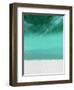 Sea Foam Abstract-Hallie Clausen-Framed Art Print