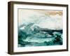 Sea Foam Flow I-Jennifer Parker-Framed Art Print