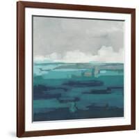 Sea Foam Vista I-June Vess-Framed Art Print