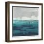 Sea Foam Vista I-June Vess-Framed Art Print