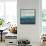 Sea Foam Vista I-June Vess-Framed Stretched Canvas displayed on a wall