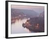 Sea Fog Builds over the Town of Looe, Cornwall, England, United Kingdom, Europe-David Clapp-Framed Photographic Print