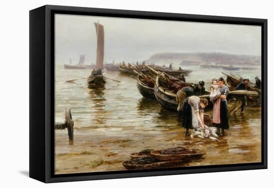 Sea Fret, C.1884-Robert Jobling-Framed Stretched Canvas