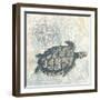 Sea Friends II-Piper Ballantyne-Framed Art Print