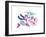 Sea Garden Border-null-Framed Premium Giclee Print