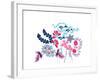 Sea Garden Border-null-Framed Giclee Print