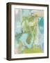 Sea Glass Abstraction I-null-Framed Art Print