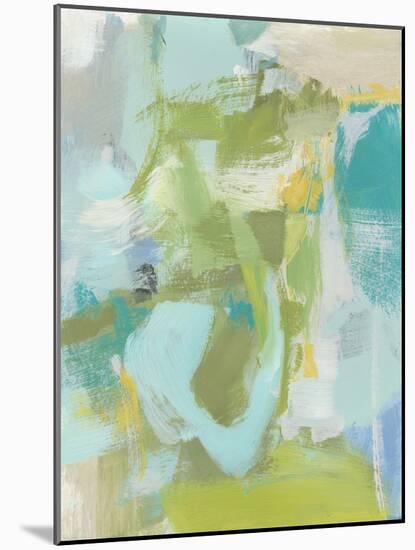 Sea Glass Abstraction I-null-Mounted Art Print