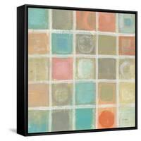 Sea Glass Mosaic Tile III-Silvia Vassileva-Framed Stretched Canvas