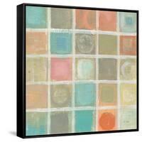 Sea Glass Mosaic Tile III-Silvia Vassileva-Framed Stretched Canvas