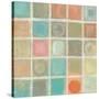 Sea Glass Mosaic Tile III-Silvia Vassileva-Stretched Canvas